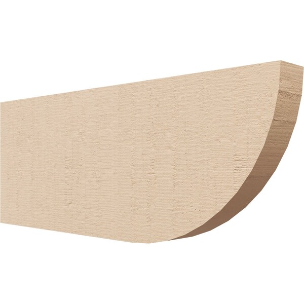 Ekena Millwork 2in. W x 8in. H x 20in. L Durham Woodgrain TimberThane Rafter Tail, Primed Tan RFTUR02X08X20DURRCPR - main